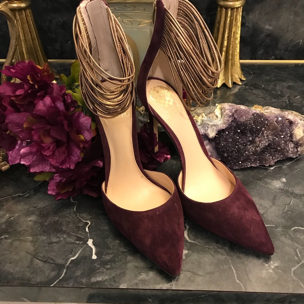 Vince Camuto Suede Stilettos